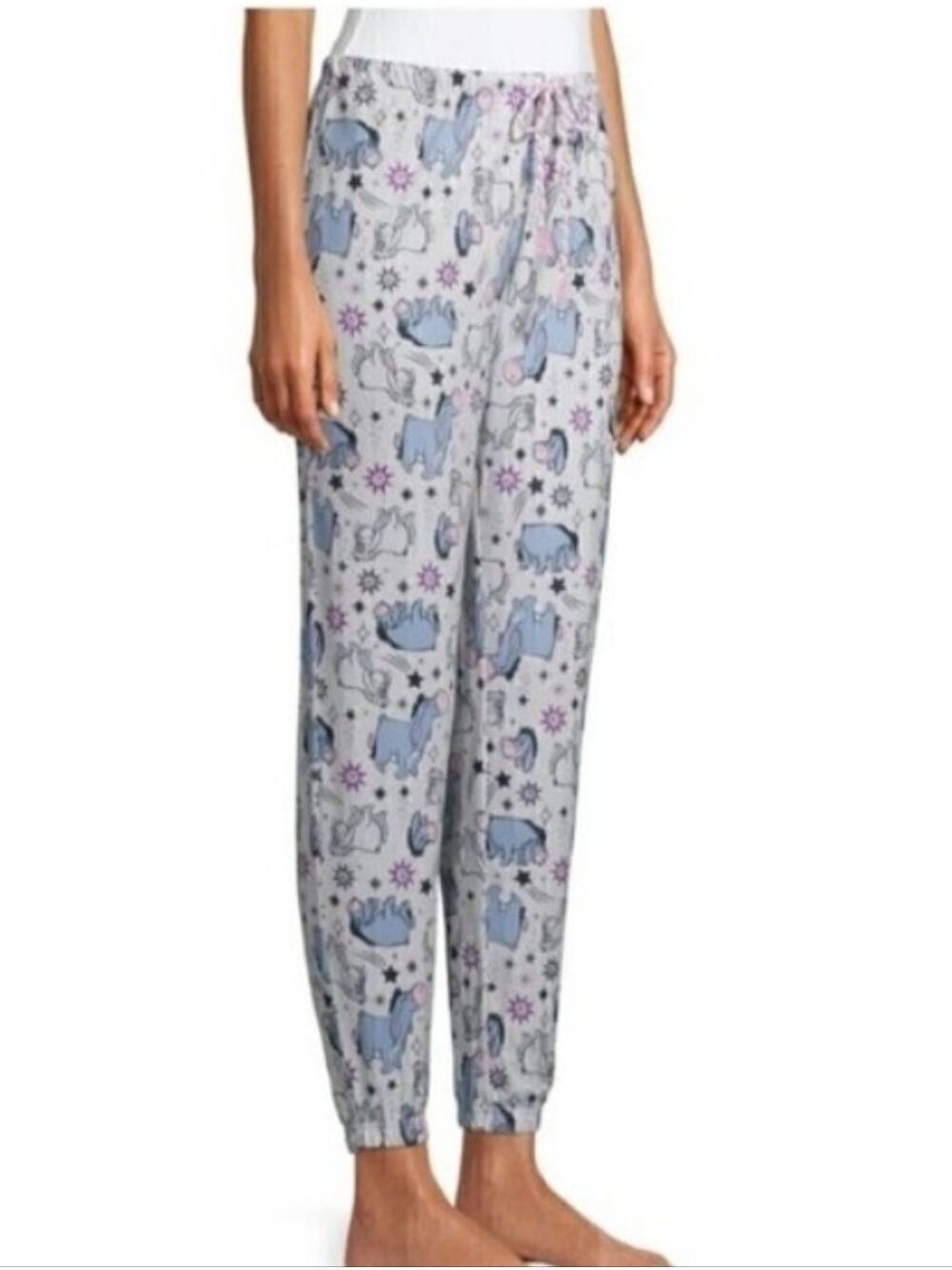 Disney Women’s Eeyore Winnie the Pooh Jogger Sleep Lounge Pants Size XS